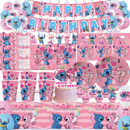 Geburtstag Stitch Theme Party Set