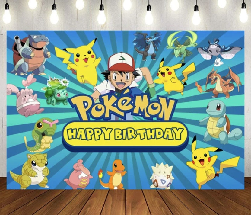 Geburtstag Pokemon Theme Party Set